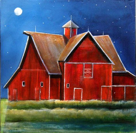 Pin By Marie Turner On Paintings Red Barn Painting Barn Painting Painting Gallery