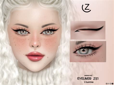 The Sims Resource Makeup Set Eyeliner Z