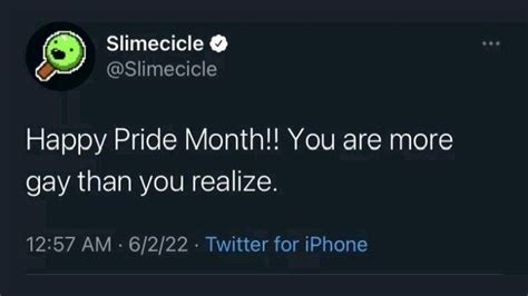 Your Are More Gay Than You Realise In He Makes Me Happy Slimer Slimeboy