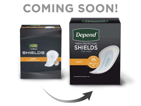 Shields Incontinence Pads For Men Depend® Us