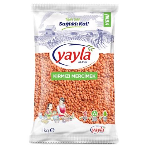 Yayla K Rm Z Mercimek Kg X Paket Fiyat Taksit Se Enekleri