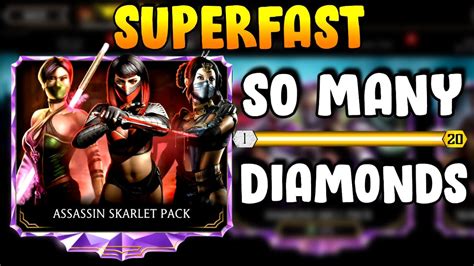 Assassin Skarlet Pack Superfast Opening Got So Many Diamond