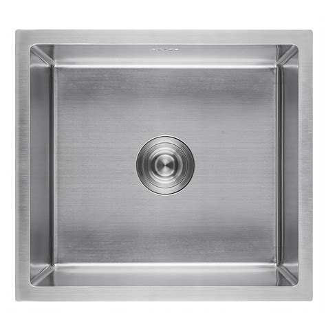 Zlewozmywak Kuchenny Stalowy 47x45 Inox Syfon Zlew Podblatowy