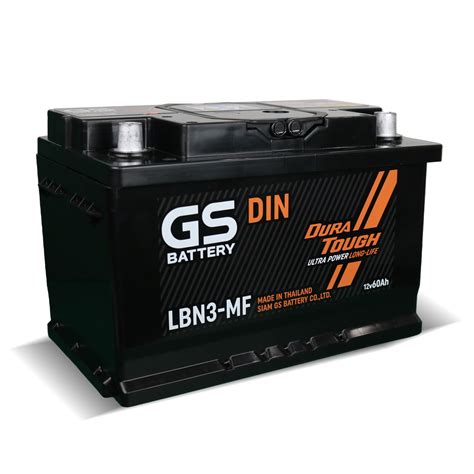 Battery Gs Lbn3 Mf Maintenance Free Type 12v 60ah Rungseng