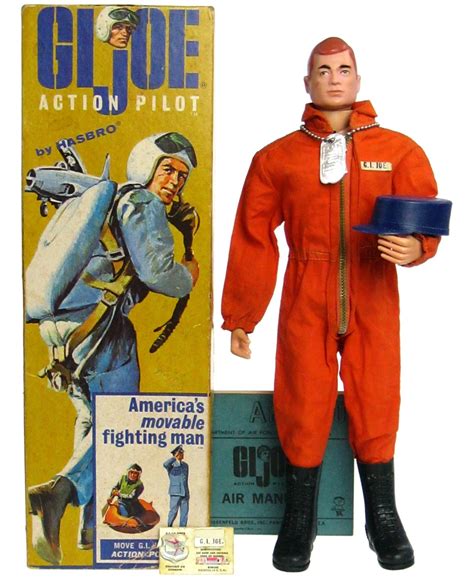 Vintage 1964 Gi Joe Hasbro Action Pilot Air Force Ph Figure Wdouble Tm