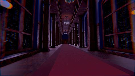 Artstation Seeks Hallway Roblox Doors Recreation