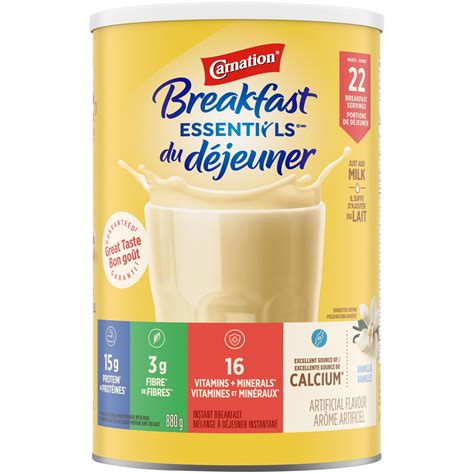 Carnation Breakfast Essentials, Breakfast Drink Mix, Vanilla | Walmart ...