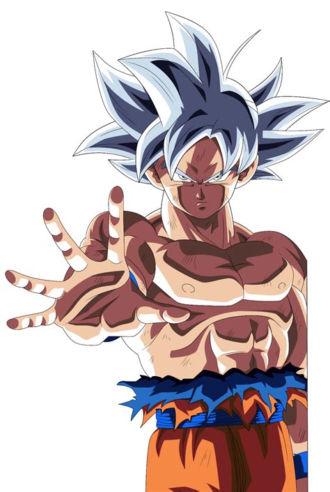 Goku Ultra Instinto Dominado Render By Ssjrose On Deviantart Hot