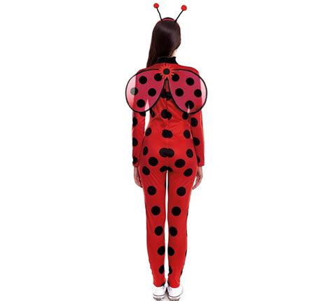 Costume Da Coccinella Nera A Pois Per Donna