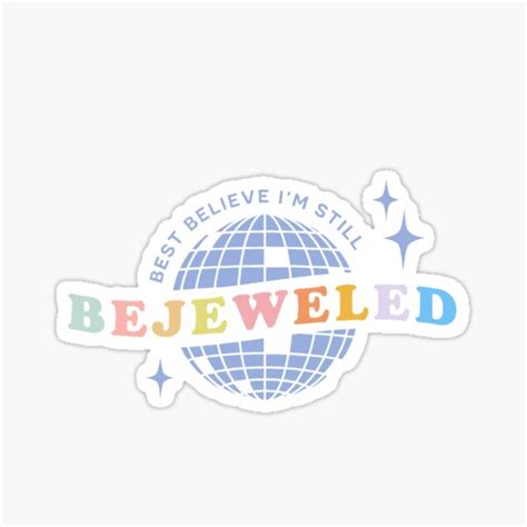 Midnights Bejeweled Swiftie Sticker Ts Sticker For Sale By Insolation