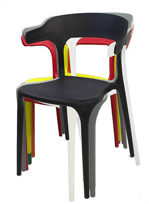 Jilphar Furniture Modern High Polypropylene Dining Chair Fancy Curved