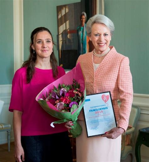 Benedikte de Danemark reçoit un prix Noblesse Royautés