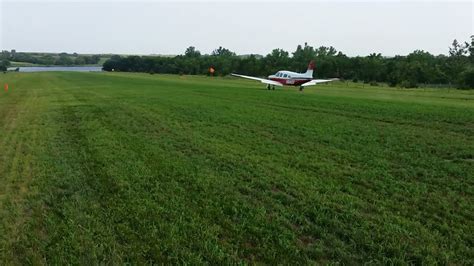 Piper Saratoga Grass Runway Strip Landing Youtube