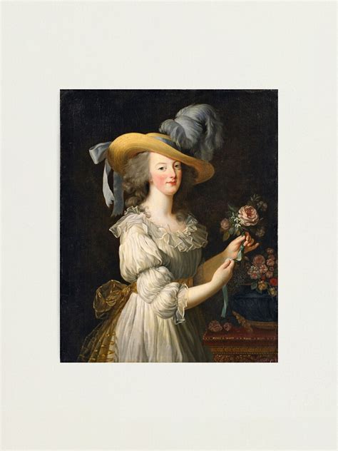 Marie Antoinette In A Muslin Dress 1783 Élisabeth Vigée Le Brun