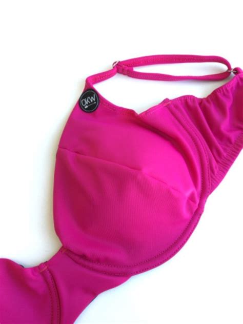 Bikini Aro Fucsia Oscuro Okwgirls