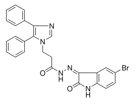 N Z Bromo Oxo Dihydro H Indol Ylidene Diphenyl