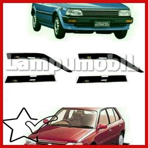 Jual Hmbl Baru Side Visor Talang Air Toyota Starlet Kotak Dan Kapsul