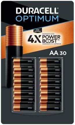 Amazon Duracell Optimum Coppertop Aa Batteries With X Power Boost