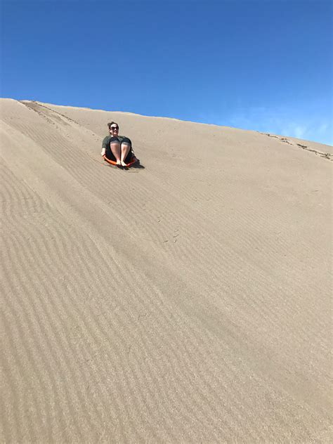 Sand Sledding At The Inglenook Fen Ten Mile Dunes Natural Preserve