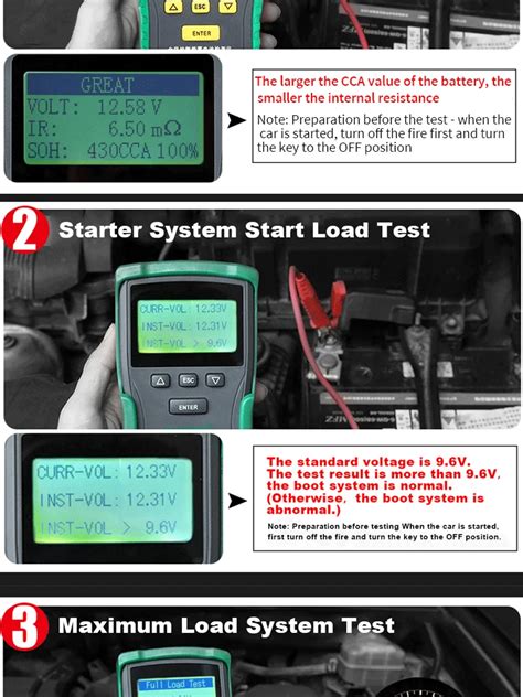 Dy2015b 12v Car Battery Tester Internal Resistance Life Tester