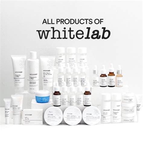 Jual Whitelab Brightening Face Body Serum Facial Wash Day Night