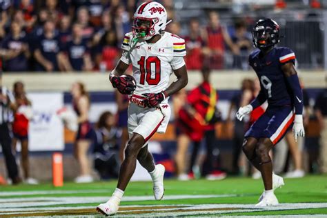 Mm Maryland Football Wide Receiver Tai Felton Named To