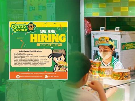 Potato Corner Posts Apology After Netizens Roast Its Hiring Qualifications