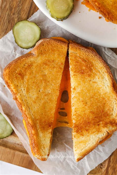 Air Fryer Grilled Cheese Spend With Pennies Tasty Made Simple