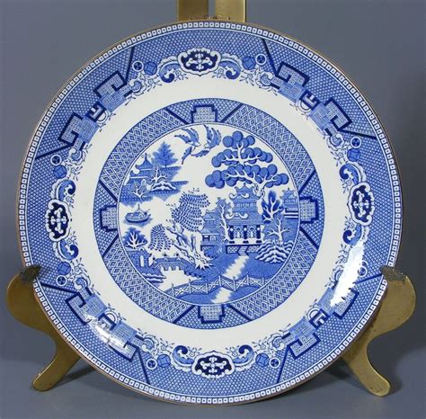 Vintage Arklow Willow Pattern Plate Arklow Pottery Ireland Etsy