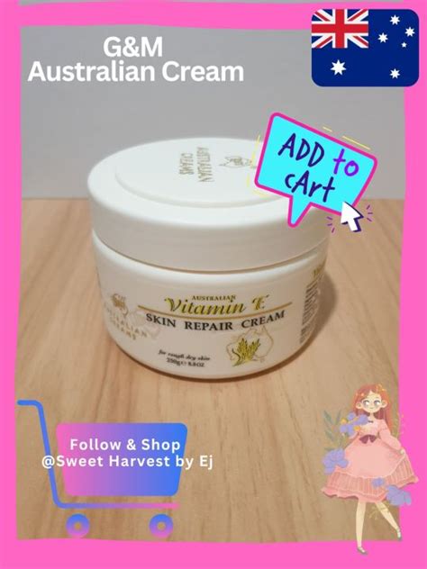 G M Australian Cream Vitamin E Skin Repair Cream G Oz