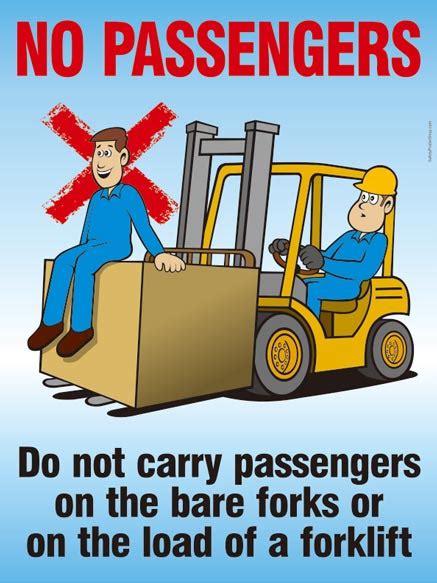 Forklift Safety Posters Safety Poster Shop