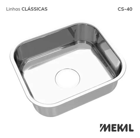 Cuba Inox Mekal X X Cm Alto Brilho Cs Lux Sem V Lvula Frete Gr Tis