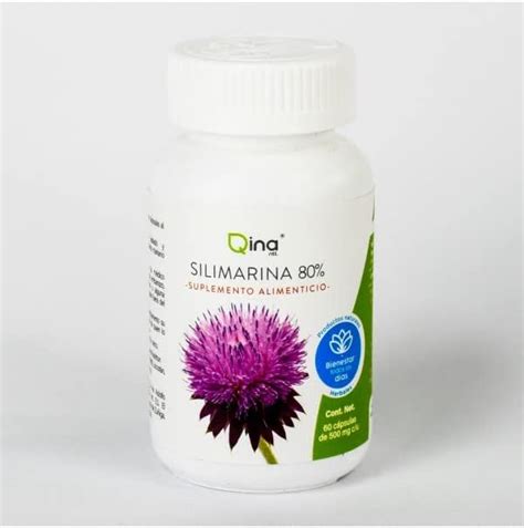 Silimarina Capsulas Mg C U Qina Ntl Amazon Mx Salud Y