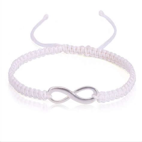 HYXX Bracelet Bresilien Bohème Réglable Symbole Infini Bracelet