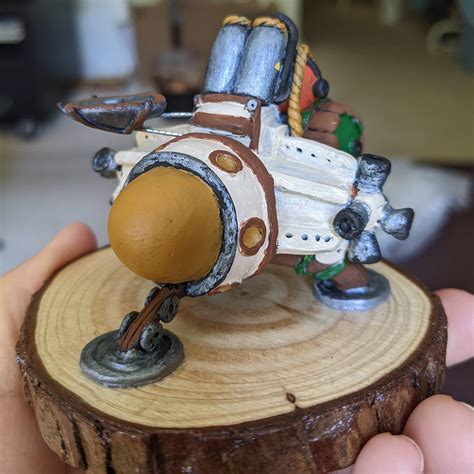 Polymer Clay Sculpture Outer Wilds Spaceship On Behance