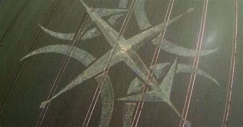 Drone Captures Footage Of This Creepy Crop Circle Near Stonehenge In