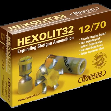 Подкалибрени бренекета Dupleks Hexolit 32 кал 12 32 гр Gun Shop