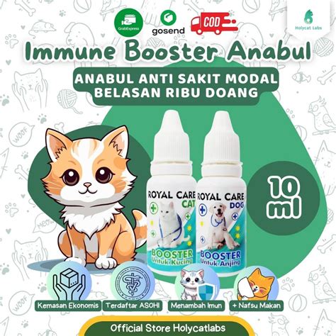 Jual Royal Care Vitamin Imun Booster Kucing Anjing 10 ML Shopee Indonesia