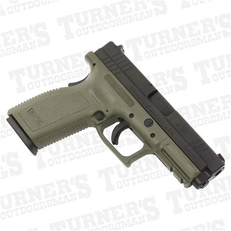 Springfield Xd 4 9mm Od Green Low Capacity Shop Black Rifle