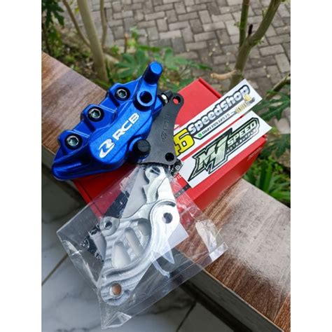 Jual Kaliper Rcb Set Bracket Cnc M1 Speed Pnp Bottom Shock Fiz R