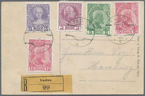 Stamp Auction Liechtenstein 58th AUCTION Day 2 Lot 2964