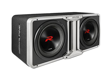 Alpine Halo R2 Series 12 Dual Voice Coil 4 Ohm Loaded Subwoofer