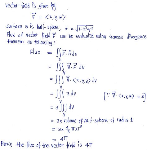 Solved Find The Flux Of The Vector Field Find The Flux Of The Vector