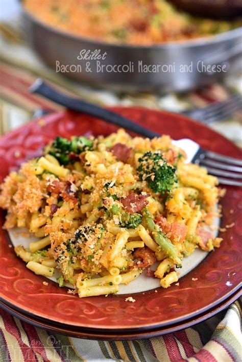 Skillet Bacon And Broccoli Macaroni And Cheese Mom On Timeout