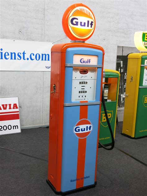 Vintage Gas Pump Collection Series Gulf Ubicaciondepersonas Cdmx