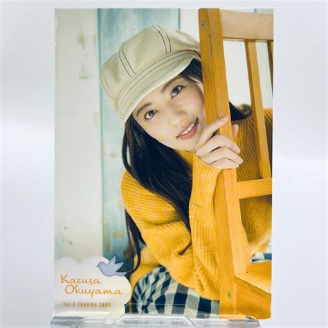 Kazusa Okuyama 49 2nd Trading Idle Card Hit's Photo TCG 2021 Japanese