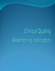 Clinical Quality Ppt Clinical Quality Complication And Infection