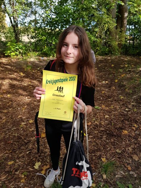 Langulaer Schüler beim Crosslauf des Unstrut Hainich Kreises