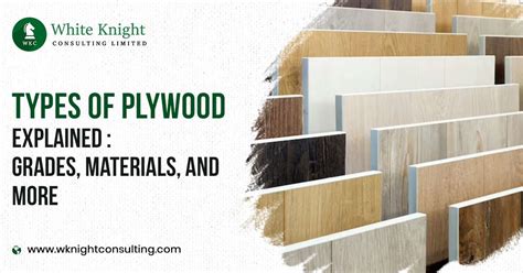 Types of Plywood Explained : Grades, Materials, and More