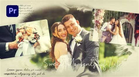 Videohive Ink Wedding Slideshow MOGRT 50403981 INTRO HD